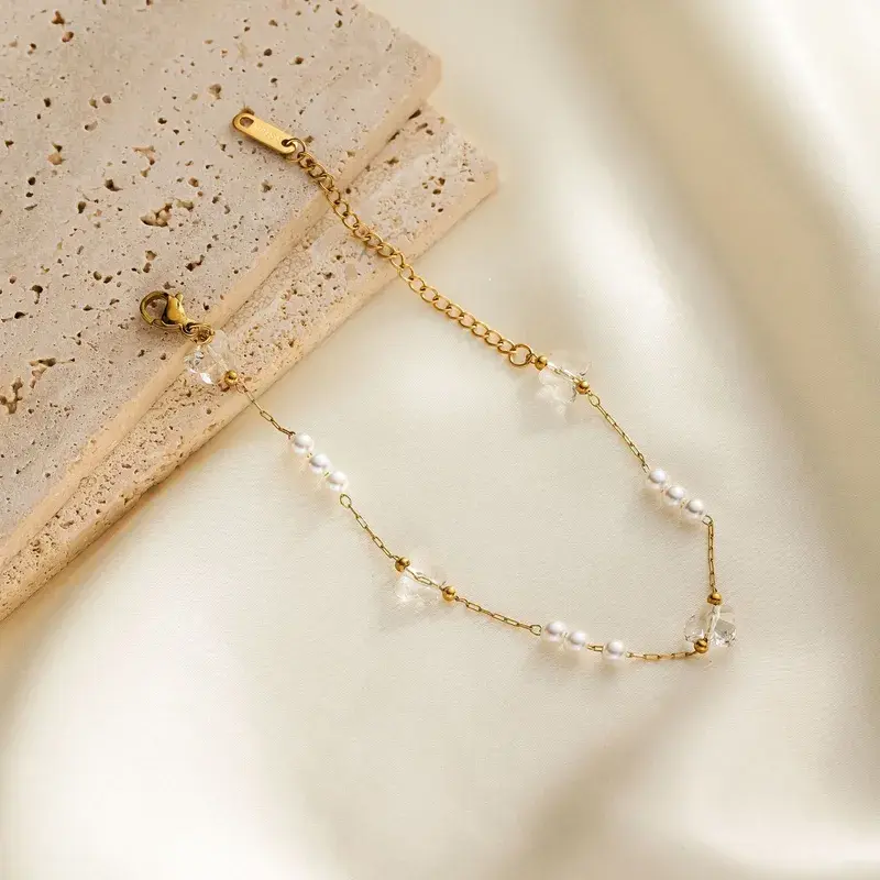 Butterfly Pearl Bracelet - FY0273